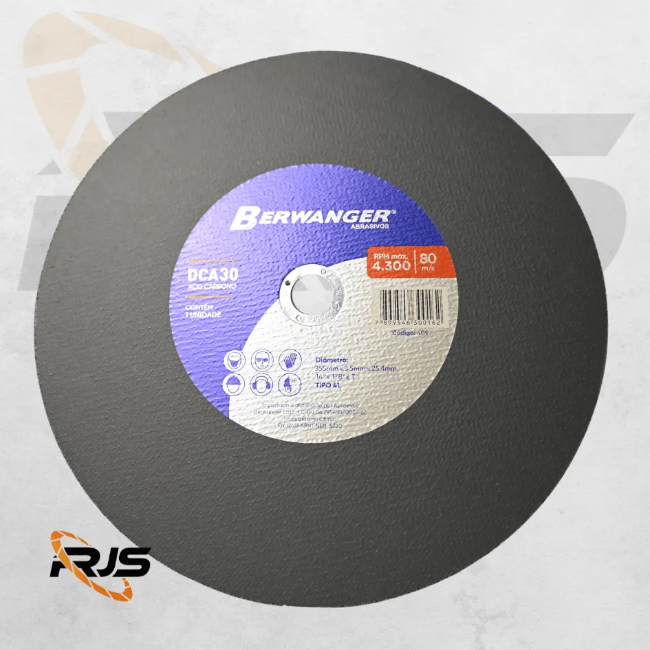 Disco de Corte DCA30 355 x 3,2 x 25 mm Berwanger