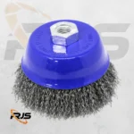 Escova Copo de Aço Carbono Ondulado 65 e 100 mm M14