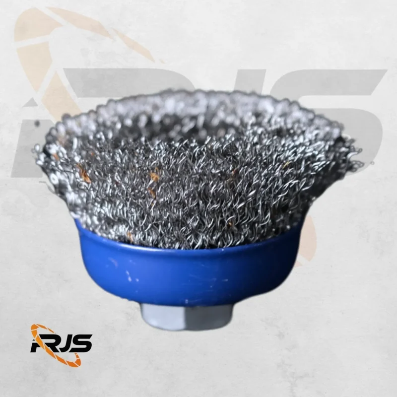 Escova Copo de Aço Carbono Ondulado 65 e 100 mm M14 - imagem 2