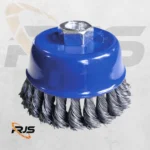 Escova Copo de Aço Trançado 65 e 100 mm M14