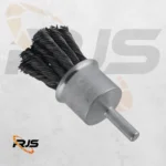 Escova Pincel de Aço Trançado com Haste 6 mm