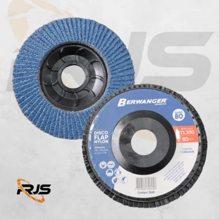 Lixa Flap 115 x 22 mm Base Nylon Reta Berwanger