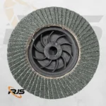 Lixa Flap PRO 115 mm M14 Base Nylon Reta Berwanger - imagem 2