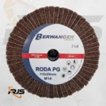 Roda Mista 100 x 100 mm M14 para Desbaste e Acabamento