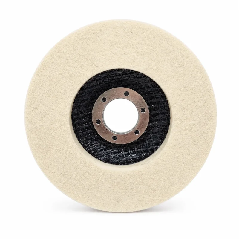 Disco de Feltro 115 x 22 mm para Polimento de Inox