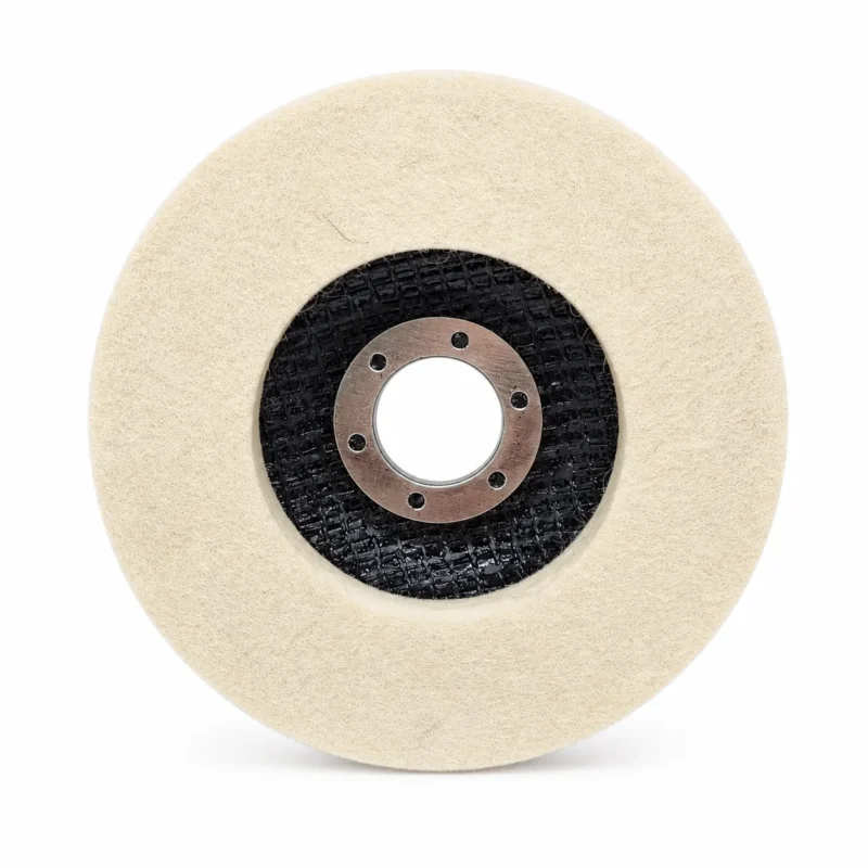 Disco de Feltro 115 x 22 mm para Polimento de Inox