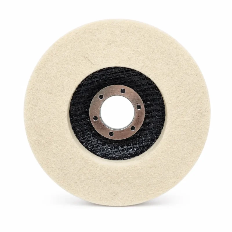 Disco de Feltro 115 x 22 mm para Polimento de Inox