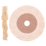 Roda de Algodão com Sisal Resinado para Polimento