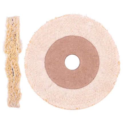 Roda de Algodão com Sisal Resinado para Polimento
