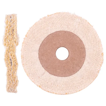 Roda de Algodão com Sisal Resinado para Polimento