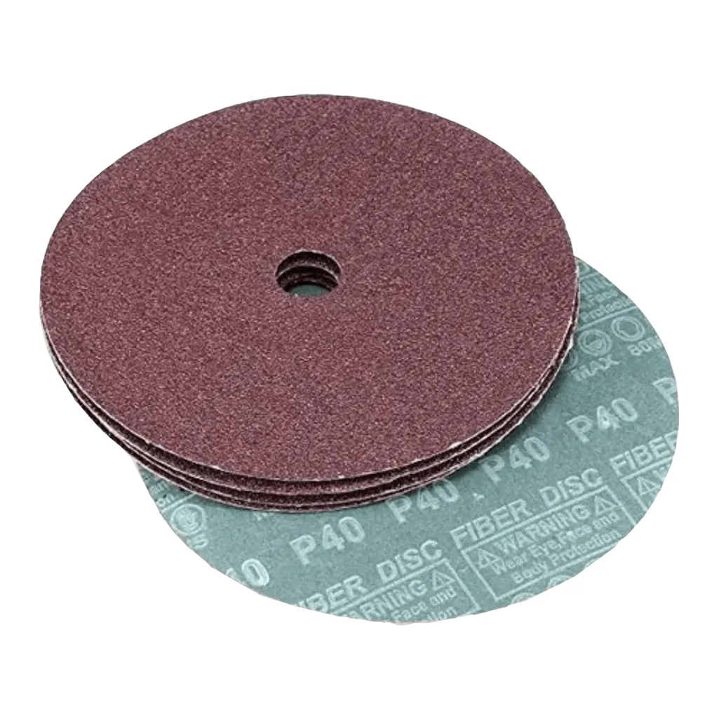 Lixa Disco de Fibra para Metal 180 x 22 mm