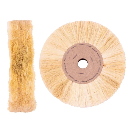 Roda de Sisal 250 e 300 mm para Polimento de Metais - 250 x 50 mm