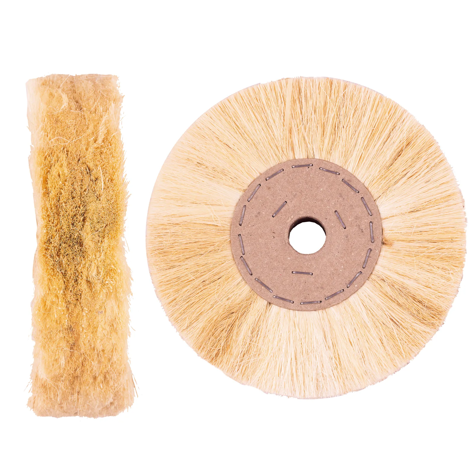 Roda de Sisal 150 e 300 mm para Polimento de Metais