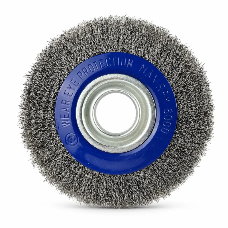 Escova Circular de Aço Ondulado 150 x 32 mm - 150 x 13 x 32 mm