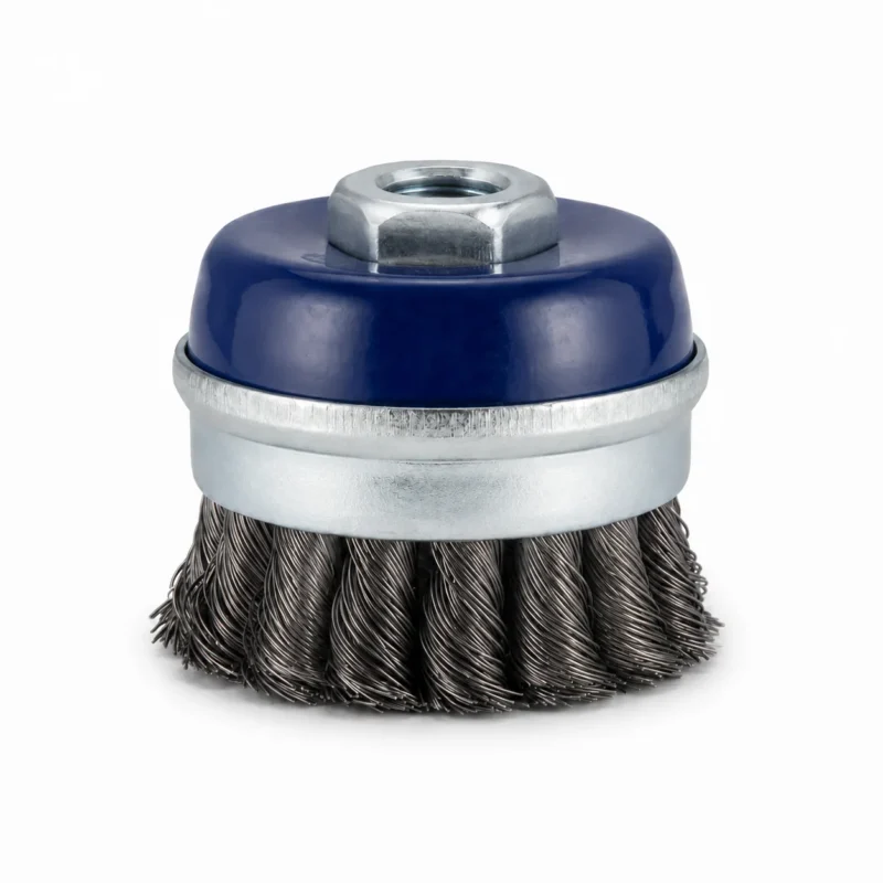 Escova Copo de Aço Trançado 65 e 100 mm M14 - 100 x M14