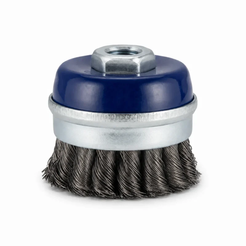 Escova Copo de Aço Trançado 65 e 100 mm M14 - 100 x M14