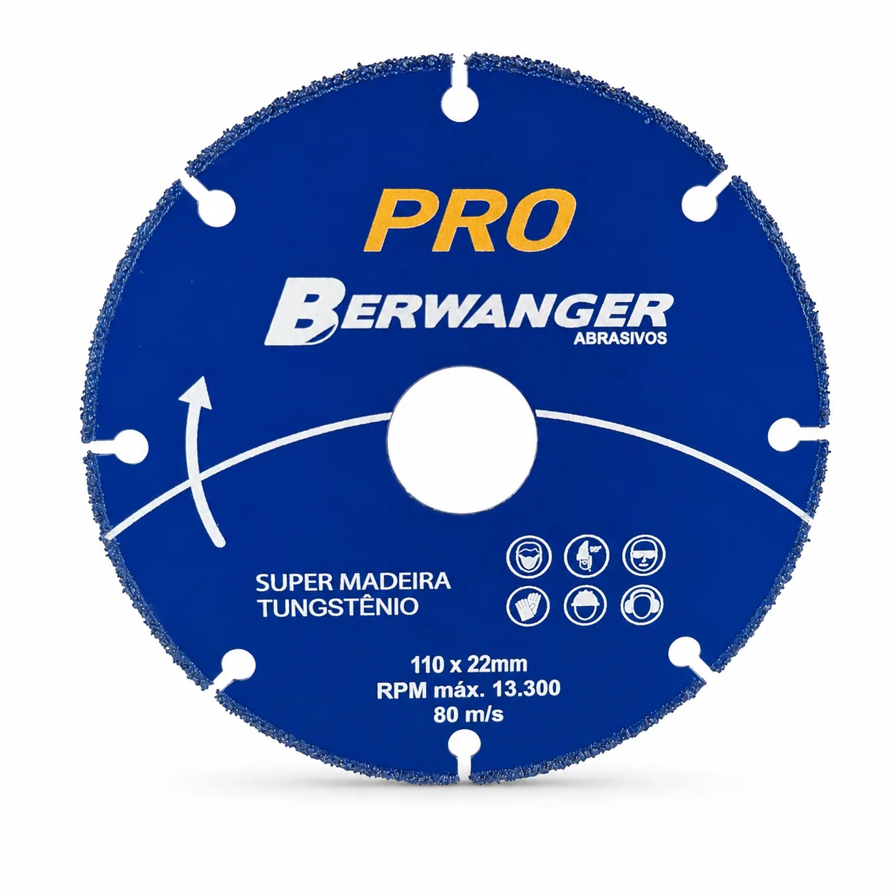 Disco Diamantado para Madeira 110 e 180 mm Berwanger