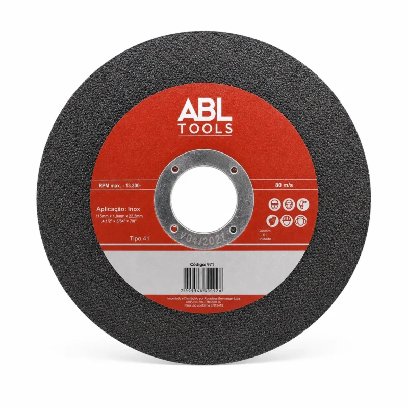 Disco de Corte 115 x 1,0 x 22 mm ABL Tools