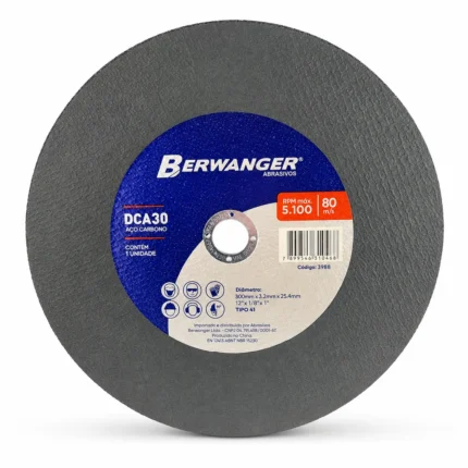 Disco de Corte DCA30 300 x 3,2 x 25,4 mm Berwanger